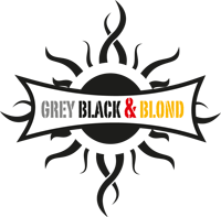 Grey Black & Blond